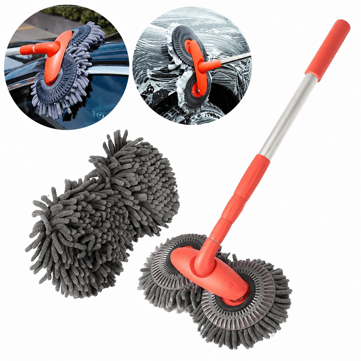 Mop Limpador De Carros 360° - Ultra Clean