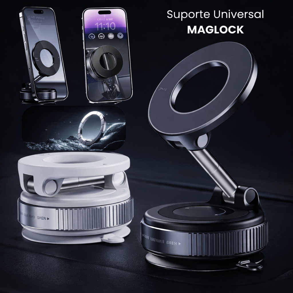 Suporte Magnético Universal Para Celular - MAGLOCK