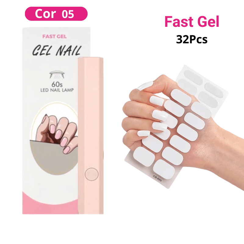 Kit Unha De Gel 32pcs - Fast Gel