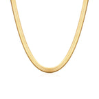 Colar Snake Dourado Banhado em Ouro 18K
