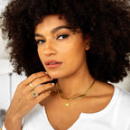 Colar Solstício Banhado em Ouro 18K