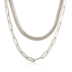 Colar Antonela Mix Banhado em Ouro 18k