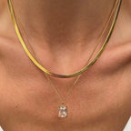 Colar Paris Mix Banhado em Ouro 18k