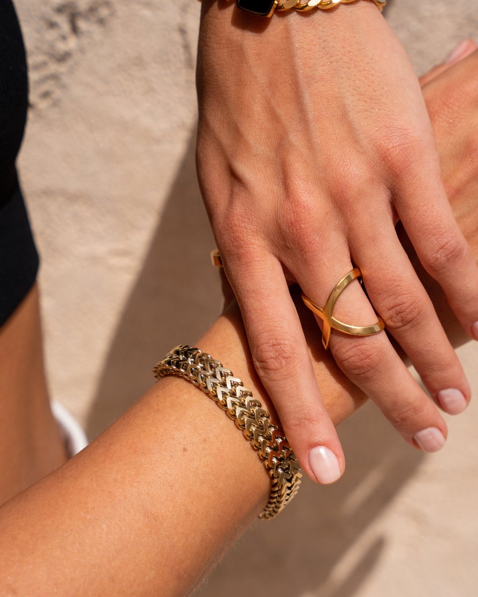 Pulseira Allore Banhado em Ouro 18K